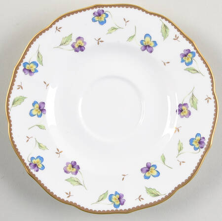 Pansy Parade Saucer