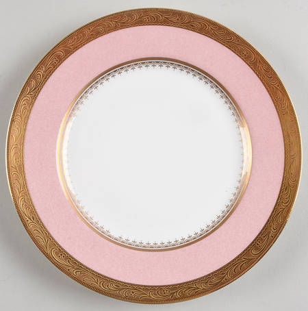 Palatial Pink Salad Plate by Mikasa