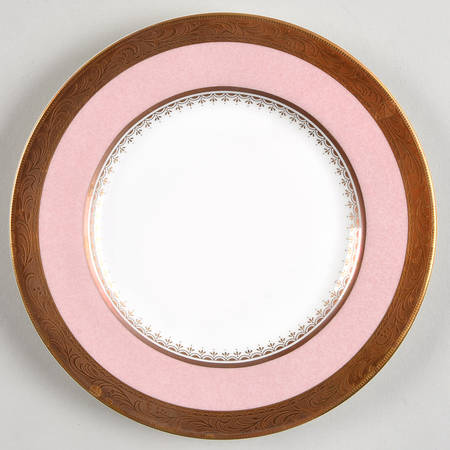 Palatial Pink Bread & Butter Plate