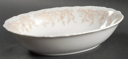 Parchment 10" Oval Vegetable Bowl