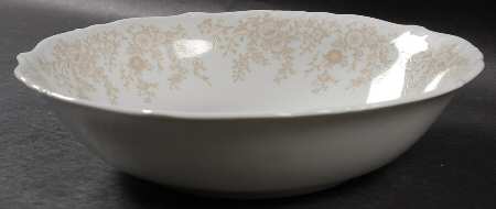 Parchment 9" Round Vegetable Bowl