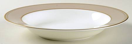 Parchment Large Rim Soup Bowl