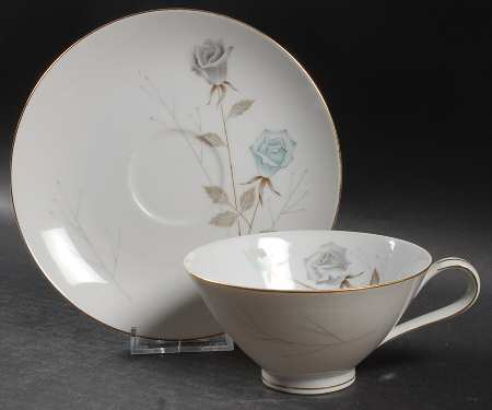Parisienne Flat Cup & Saucer Set by Mikasa