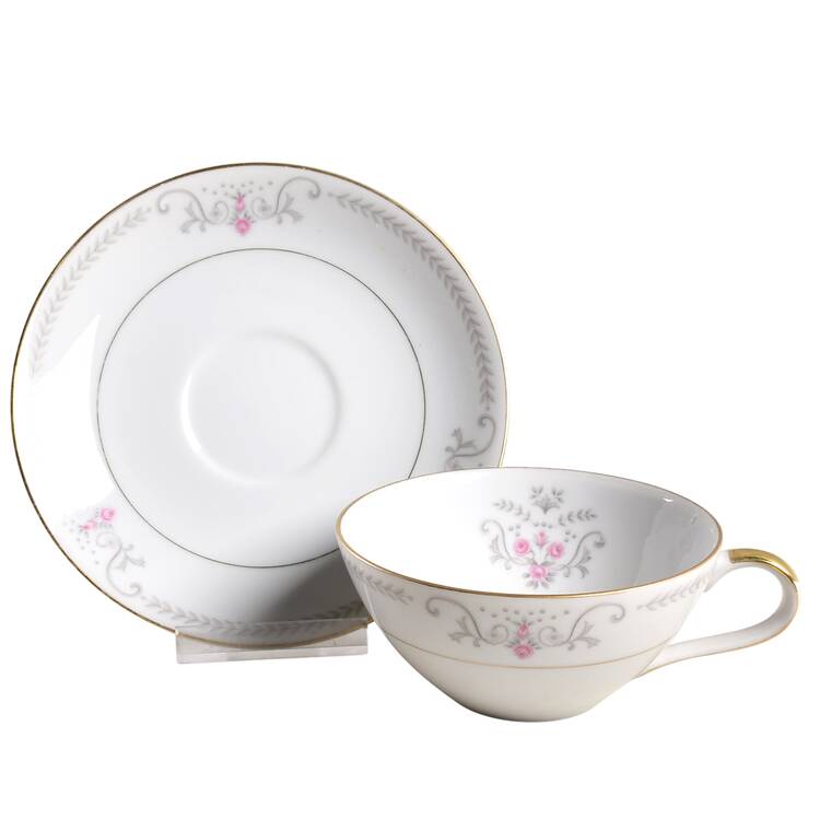 Parliament Flat Cup & Saucer Set