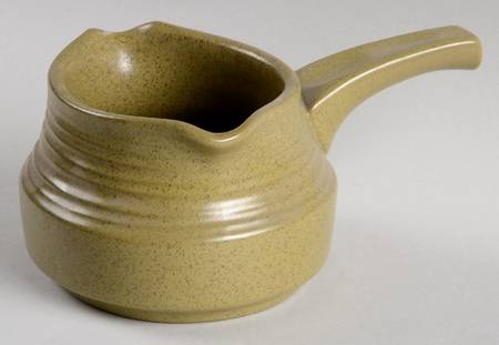 Painted Sands Moss Green Gravy Boat