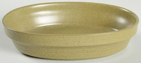 Painted Sands Moss Green 9" Oval Baker