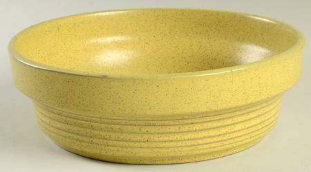 Painted Sands Yellow 8" Round Vegetable Bowl