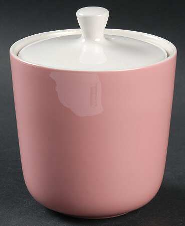 Pastelle Pink Sugar Bowl & Lid