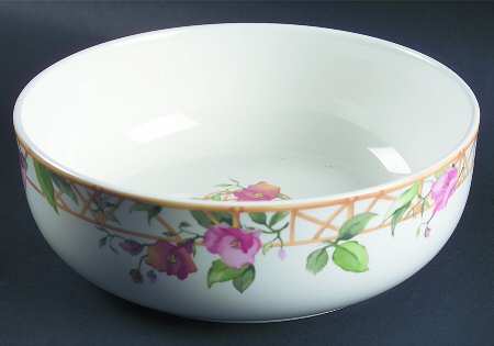 Parisian Trellis 8" Round Vegetable Bowl