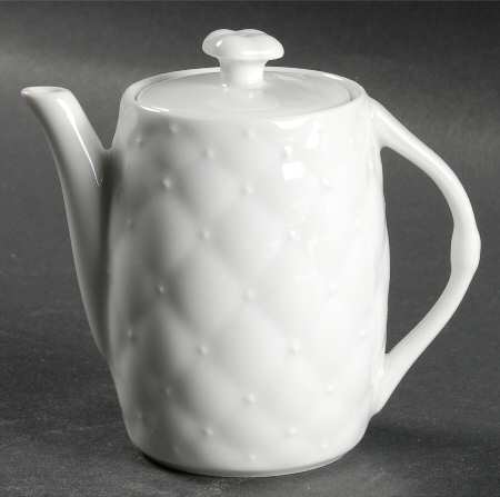 Palladio White Creamer & Lid