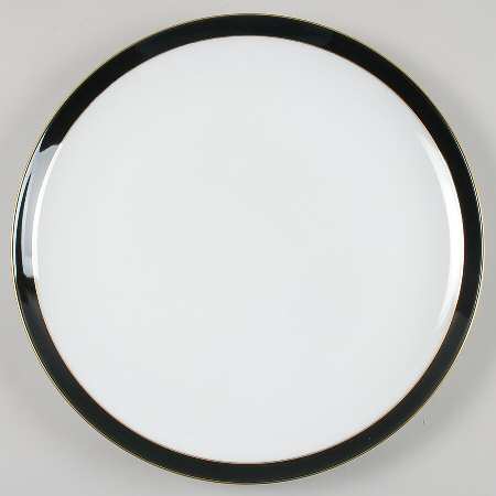 Pearl Black 12" Chop Plate (Round Platter)