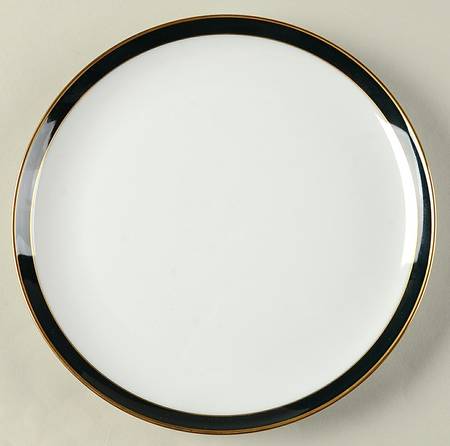 Pearl Black Salad Plate