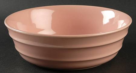 Peach 8" Round Vegetable Bowl