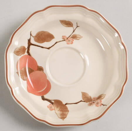 Peach Blush Saucer