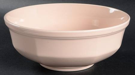Peach Bloom 8" Round Vegetable Bowl