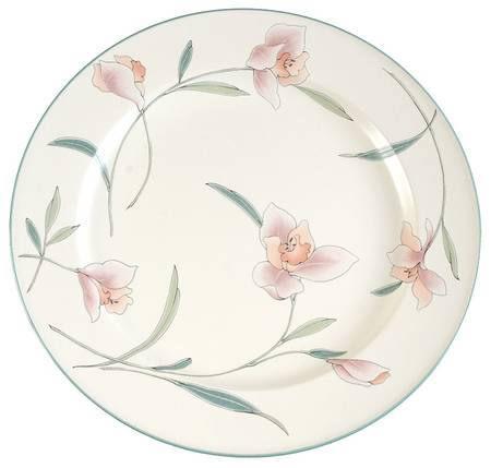 Peach Blooms 12" Chop Plate (Round Platter)
