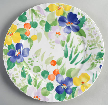 Perennial Bloom 12" Chop Plate (Round Platter)
