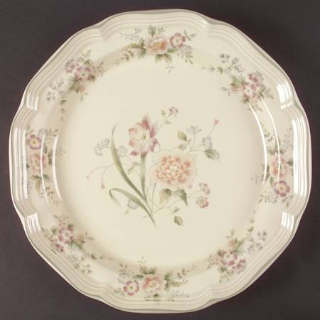 Peony Bouquet 12" Chop Plate (Round Platter)
