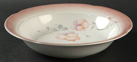 Peach Delight (Stone Lustre) Rim Soup Bowl