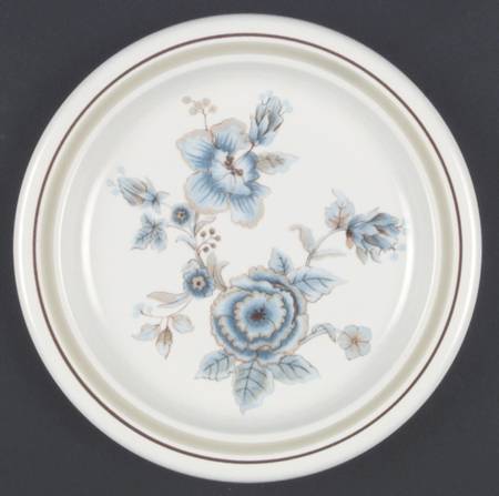 Peonies Salad Plate