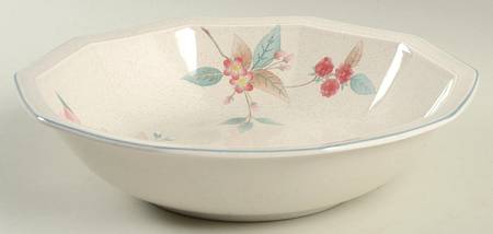 Peaches & Plums 9" Round Vegetable Bowl by Mikasa
