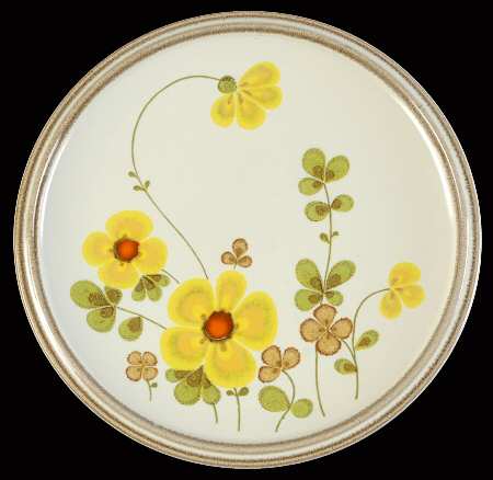 Perennials Salad Plate