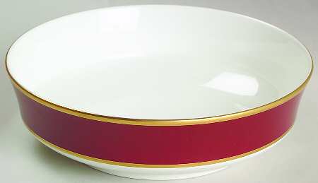 Persian Red Coupe Soup Bowl