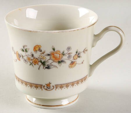 Peony Rose Footed Cup
