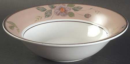 Petal Rose Coupe Cereal Bowl
