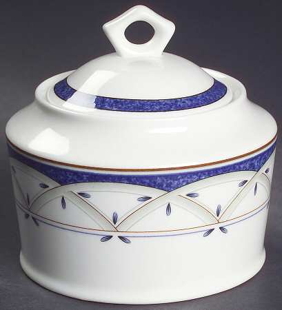Peach Royale Sugar Bowl & Lid