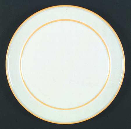 Perspective Yellow Dinner Plate