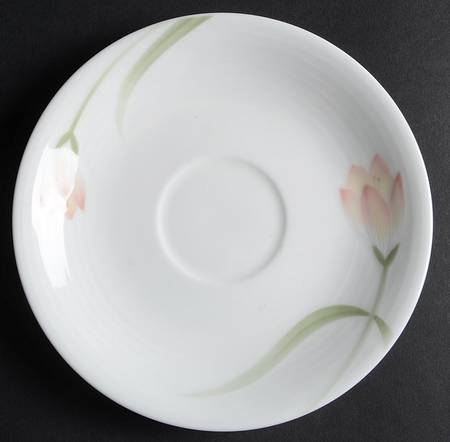 Pink Crocus Saucer