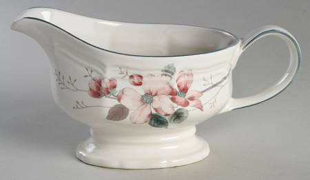 Pink Dogwood Gravy Boat