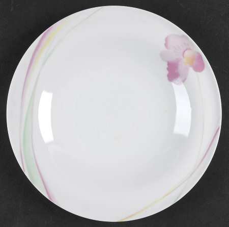 Pink Hibiscus Salad Plate