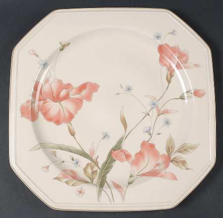 Pink Iris 12" Chop Plate (Round Platter)