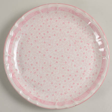 Pink Lace 12" Chop Plate (Round Platter)