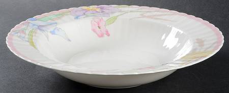 Pink Melody 10" Round Vegetable Bowl