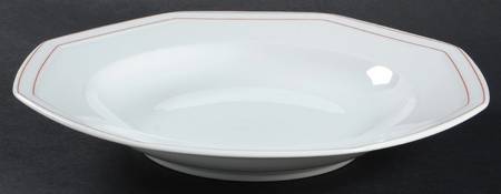 Pimento Large Rim Soup Bowl