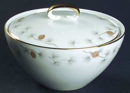 Pine Sugar Bowl & Lid
