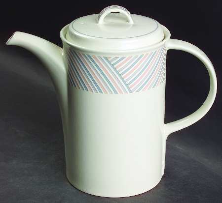 Pinwheel Coffee Pot & Lid
