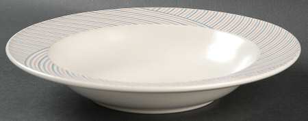 Pinwheel Large Rim Soup Bowl