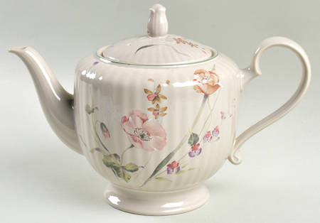 Pink Poppy Teapot & Lid