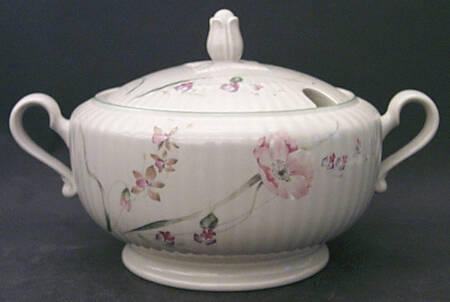 Pink Poppy Tureen &  Lid
