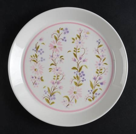 Pink Ribbon Salad Plate