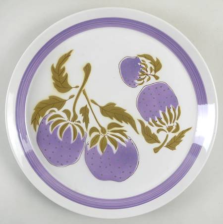 Plumberry 12" Chop Plate (Round Platter)