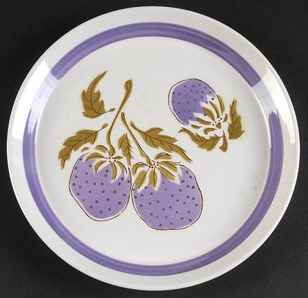 Plumberry Salad Plate