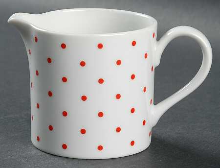 Polka Dots Red Creamer