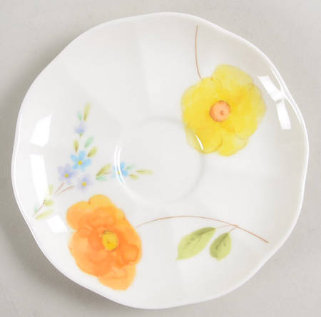 Poppy Love Saucer for Demitasse Cup