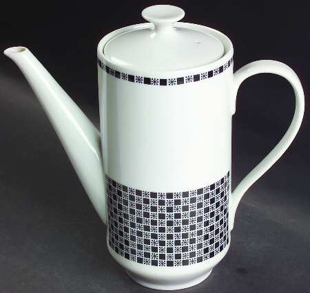 Polka Coffee Pot & Lid