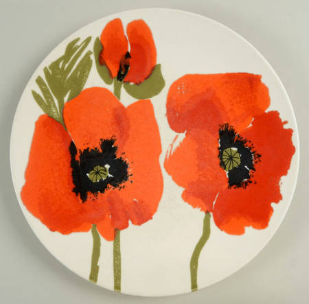 Poppy Dinner Plate